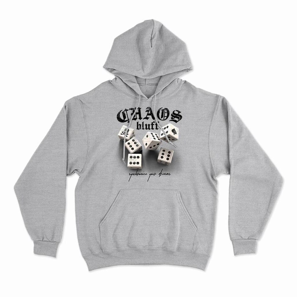 Moletom Studio Geek Com Capuz Chaos Bluff Unissex