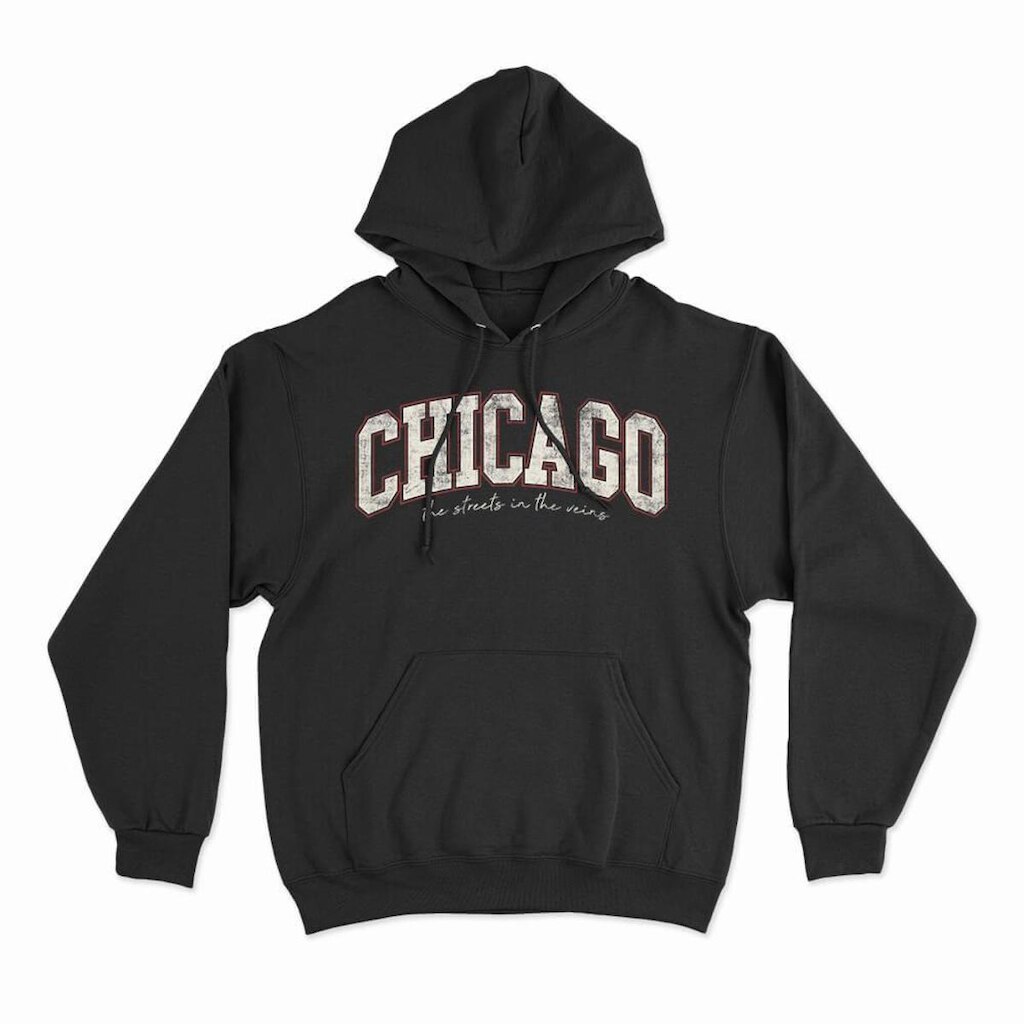 Moletom Studio Geek Com Capuz Chicago Unissex