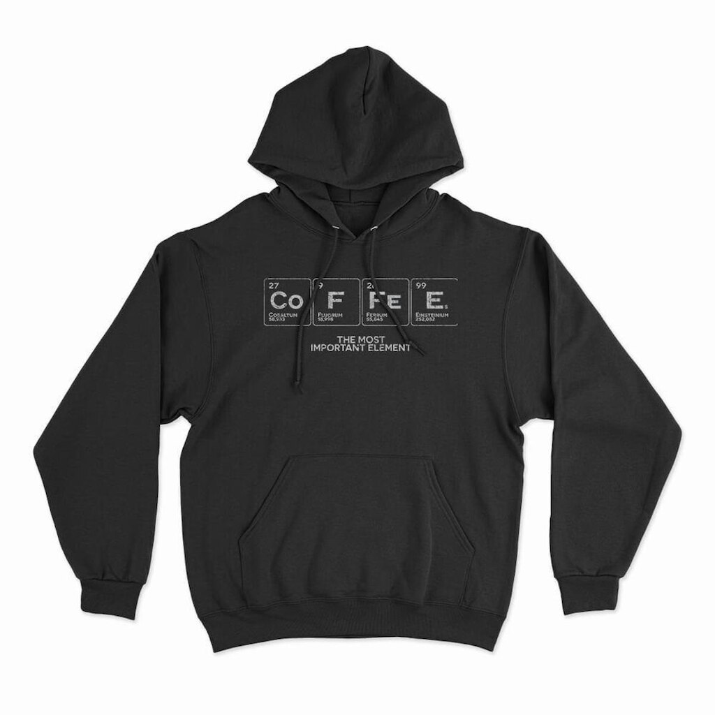 Moletom Studio Geek Com Capuz Coffee Element Unissex