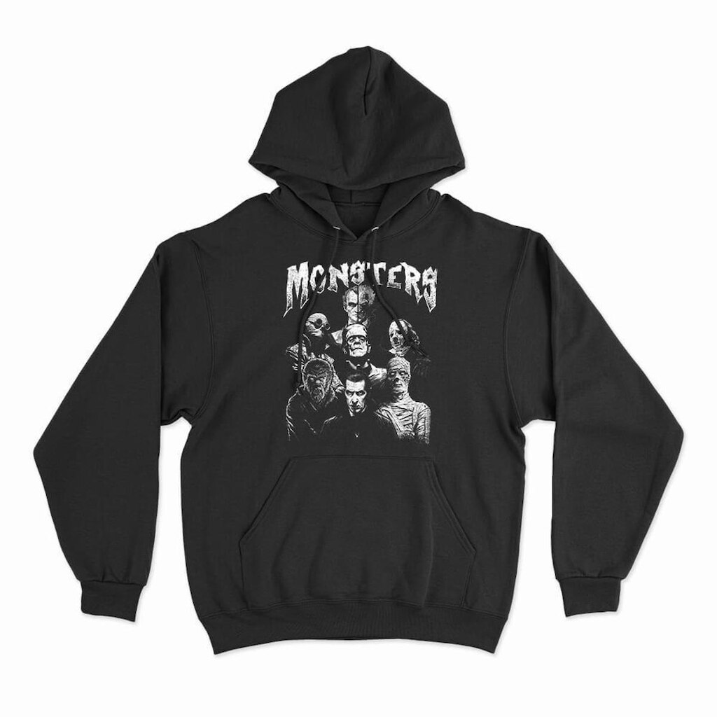 Moletom Studio Geek Com Capuz Monsters Unissex