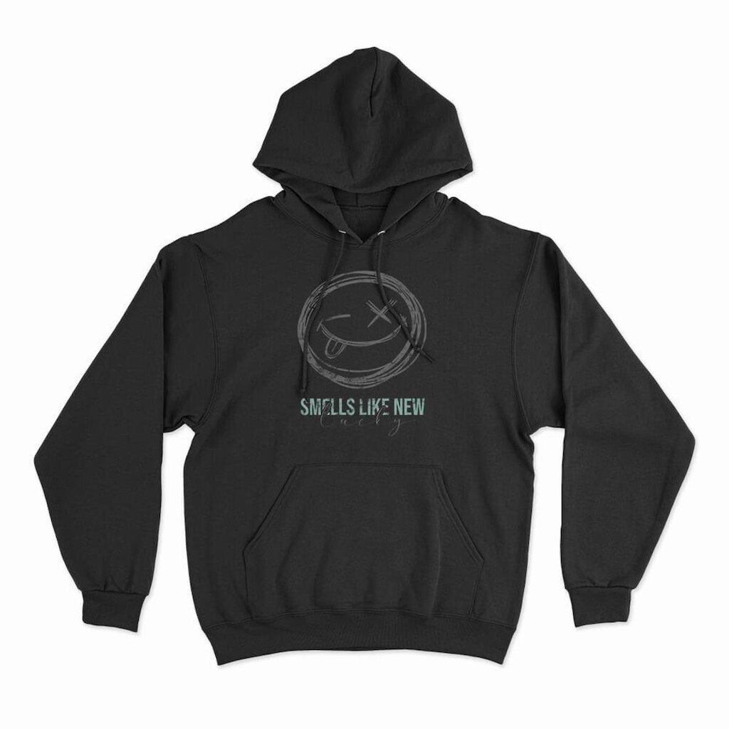 Moletom Studio Geek Com Capuz Smells Like New Unissex