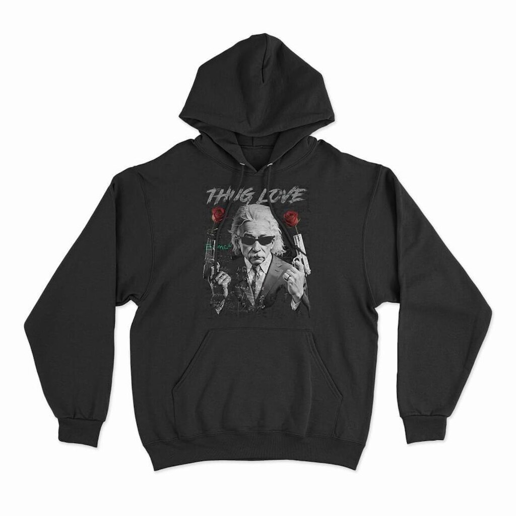 Moletom Studio Geek Com Capuz Thug Love Unissex
