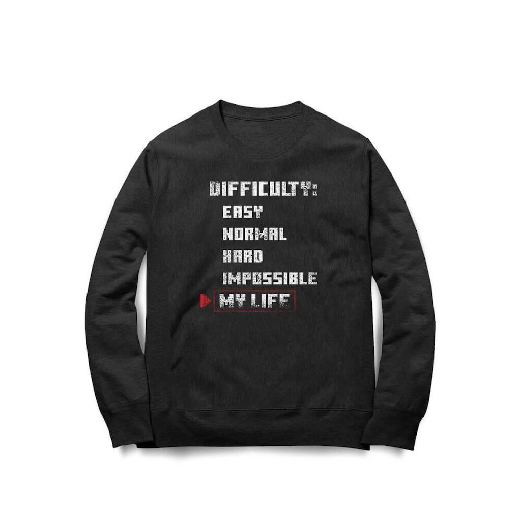 Moletom Studio Geek Difficulty My Life Unissex