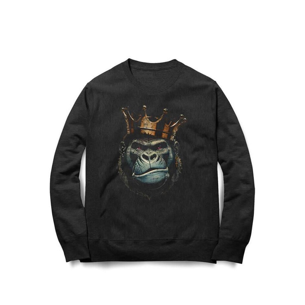 Moletom Studio Geek Gorilla King Unissex
