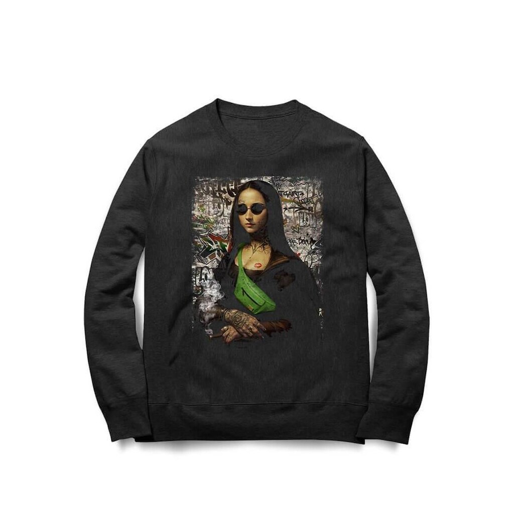 Moletom Studio Geek Monalisa Swag Unissex