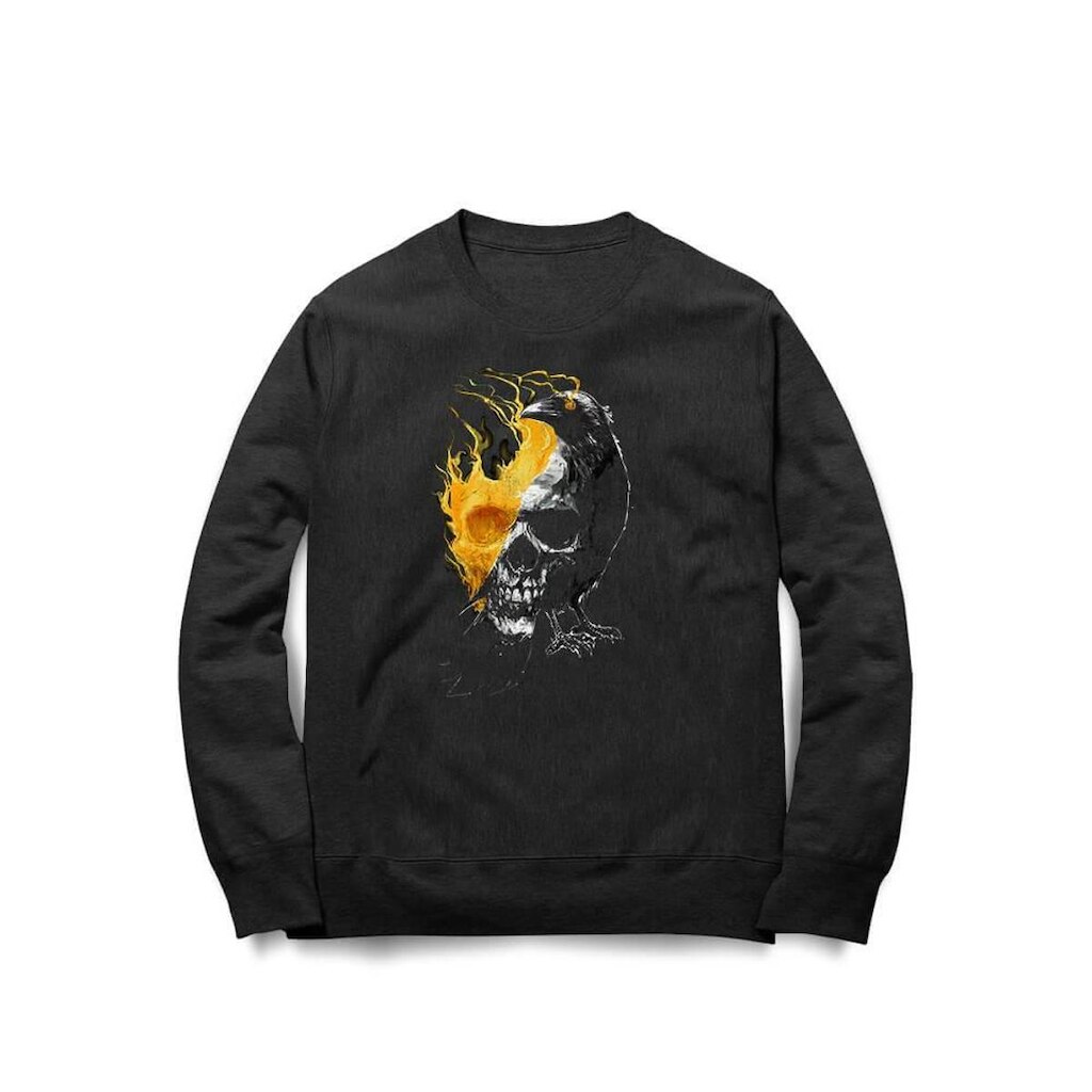 Moletom Studio Geek Skull Crown Unissex