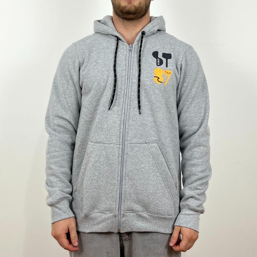 Moletom Surftrip Silk Costa Mescla - Masculino