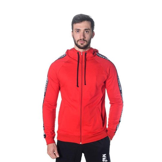 Moletom Target Masculino - Vermelho