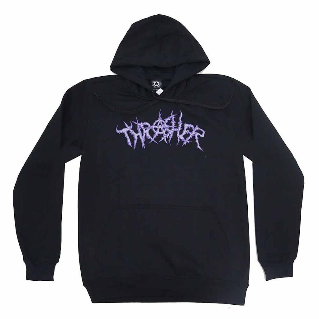 Moletom Thrasher Magazine Canguru Thorns - Preto