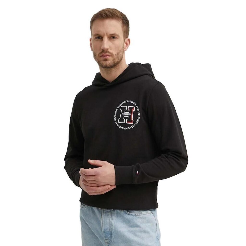 Moletom Tommy Hilfiger H Roundel Hoody Branco