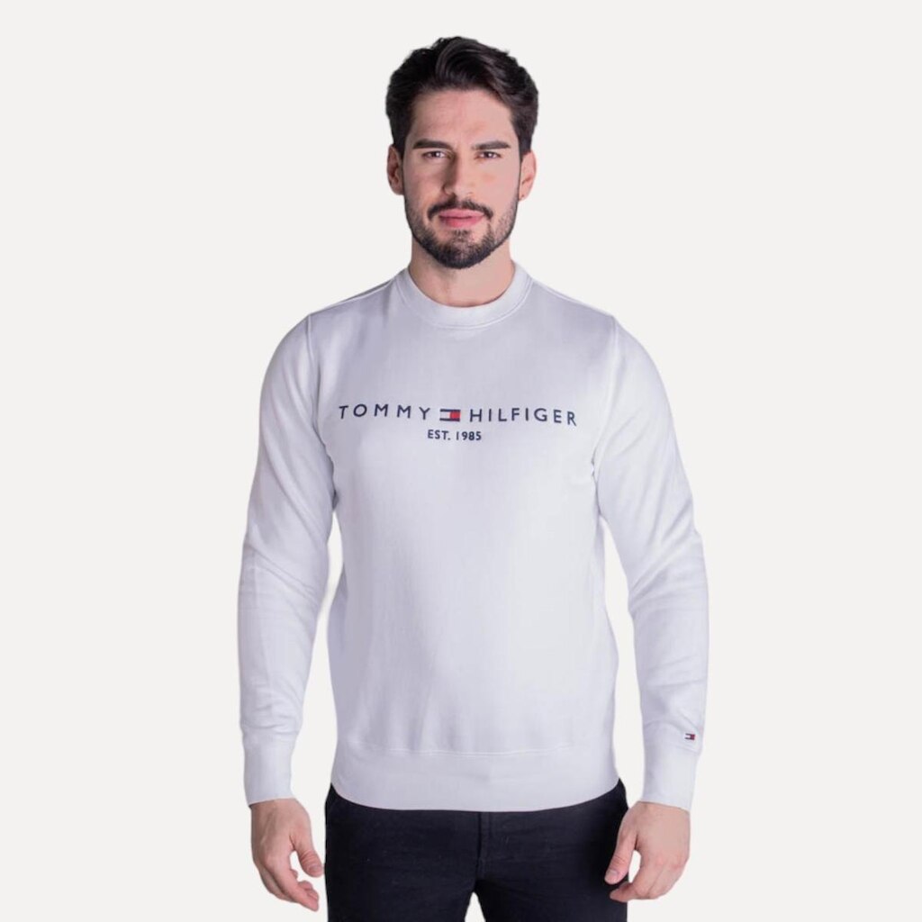 Moletom Tommy Hilfiger Logo 1985 Masculino