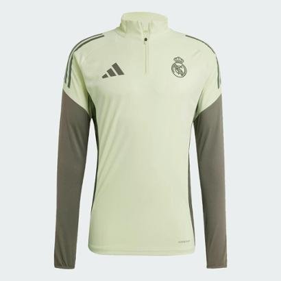 Moletom Treino Real Madrid Adidas Verde JP3979 Verde Netshoes
