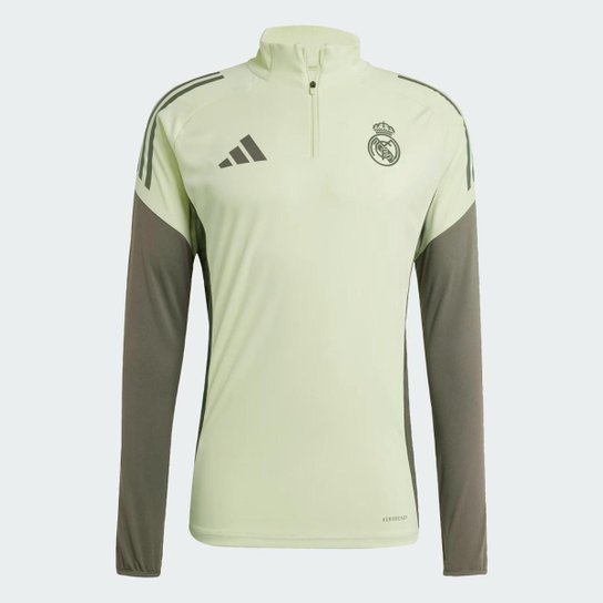 Moletom Treino Real Madrid Adidas Verde JP3979