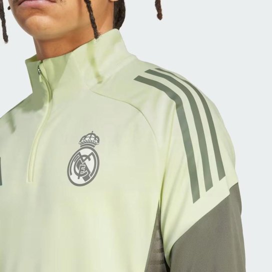 Moletom Treino Real Madrid Adidas Verde JP3979