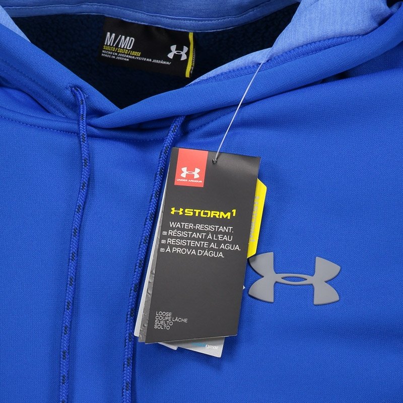 water resistant moletom com capuz under armour