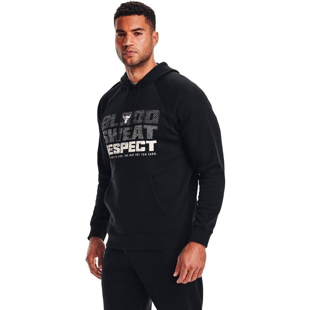 Moletom Under Armour Project Rock Rival Masculino