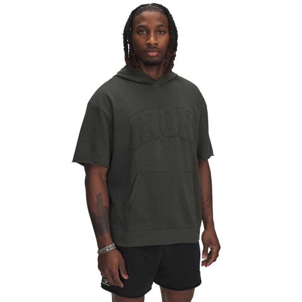 Moletom Under Armour Project Rock Terry Iron Masculino