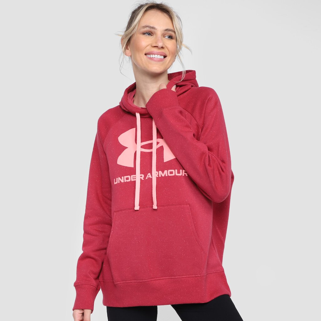 Moletom Under Armour Rival Fleece C/ Capuz Feminino