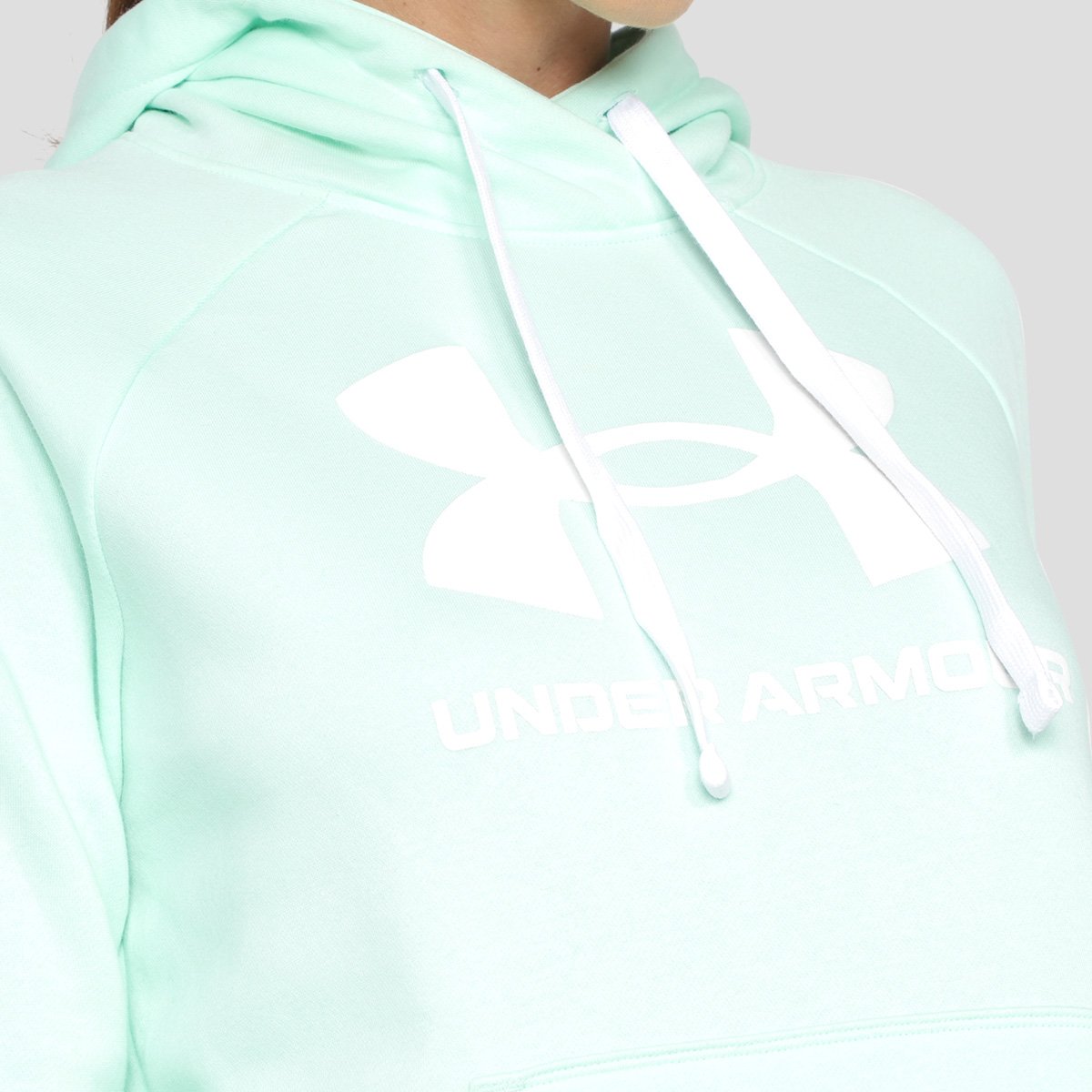ua rival fleece moletom com capuz
