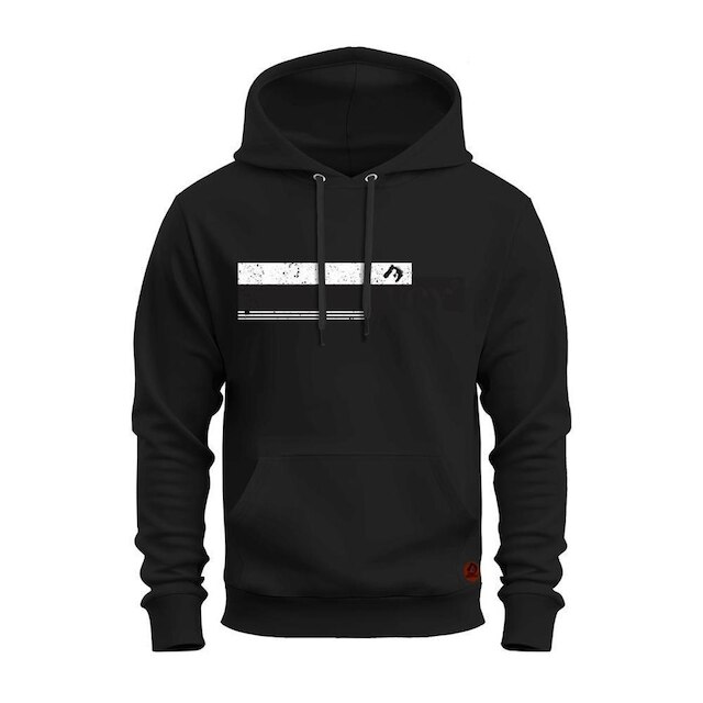 Moletom Unissex Confortável Estampado Canguru Com Bolso e Capuz V C Y Casual - Preto Menor preço em Moletom Unissex Confortável Estampado Canguru Com Bolso e Capuz V C Y Casual - Preto