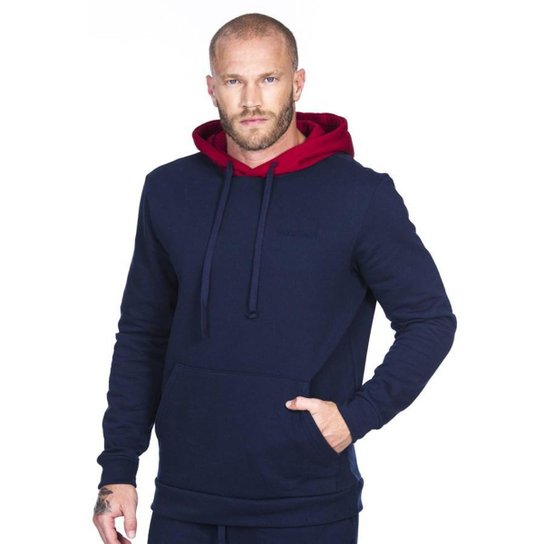 Moletom Unissex Long Island Color Marinho - Marinho