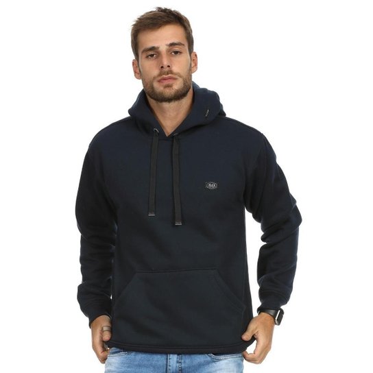 Moletom VLCS Capuz Fechado Masculino - Cinza