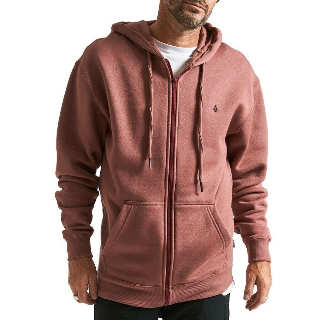 Moletom Volcom Aberto Single Stone Masculino