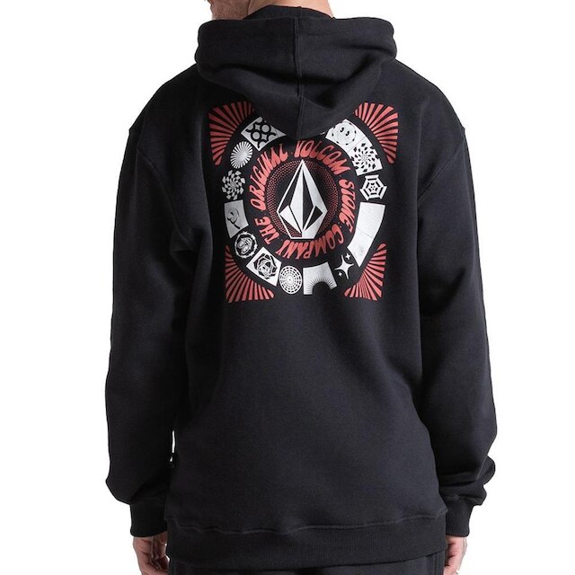 Moletom Volcom Canguru Circle Stoned WT26 Masculina - Preto | Netshoes
