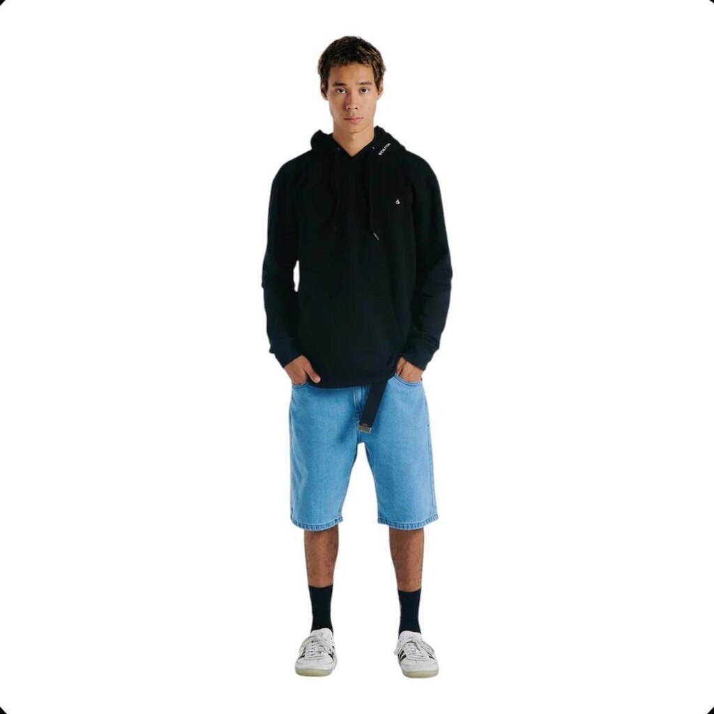 MOLETOM VOLCOM CANGURU FC SINGLE STONE