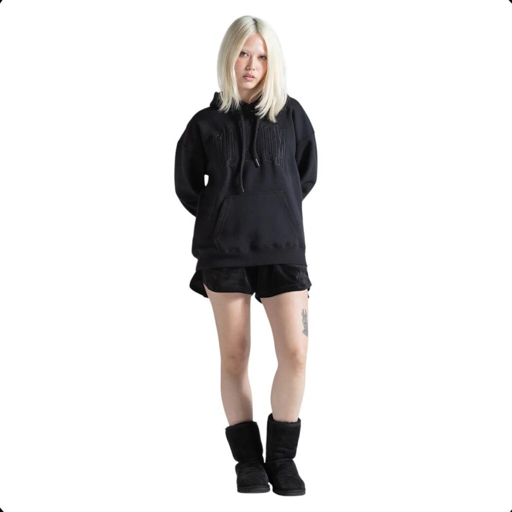 MOLETOM VOLCOM CANGURU FC STONE ELITE FEM