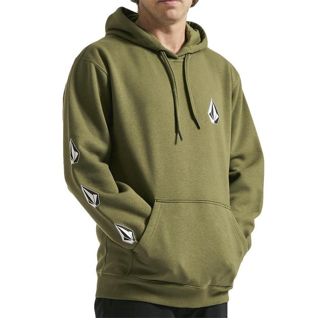 Moletom Volcom Canguru Iconic WT23 Masculino