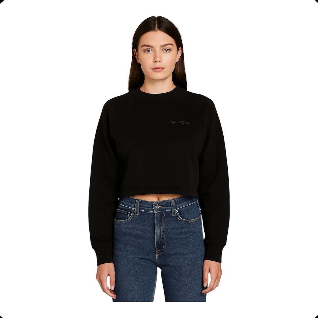 MOLETOM VOLCOM CARECA SINGLE STONE FEMININO