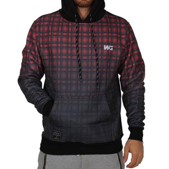 Moletom Wg Wg Masculino - Vermelho