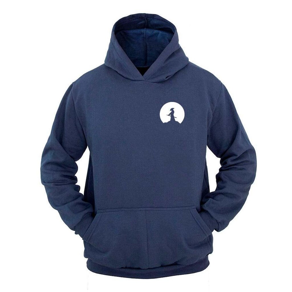 Moleton Masculino Canguru Ragor Capuz Estampa Samurai