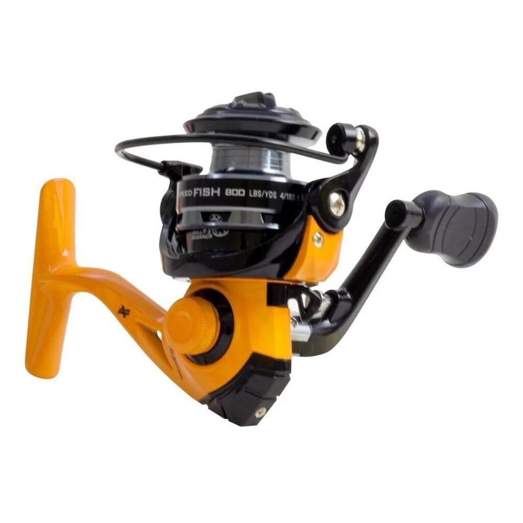 Molinete Micro SpeedFish 800 Amarelo - Albatroz