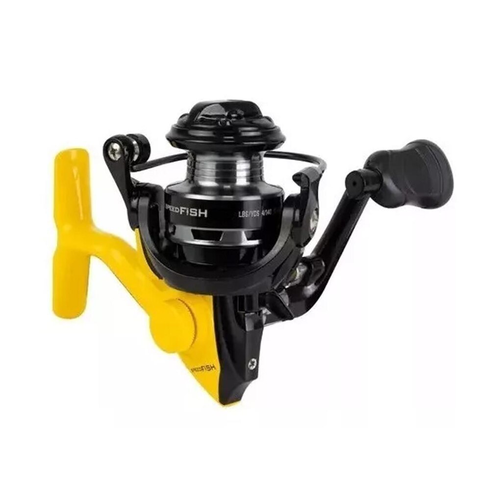 Molinete Micro SpeedFish 800 Amarelo - Albatroz