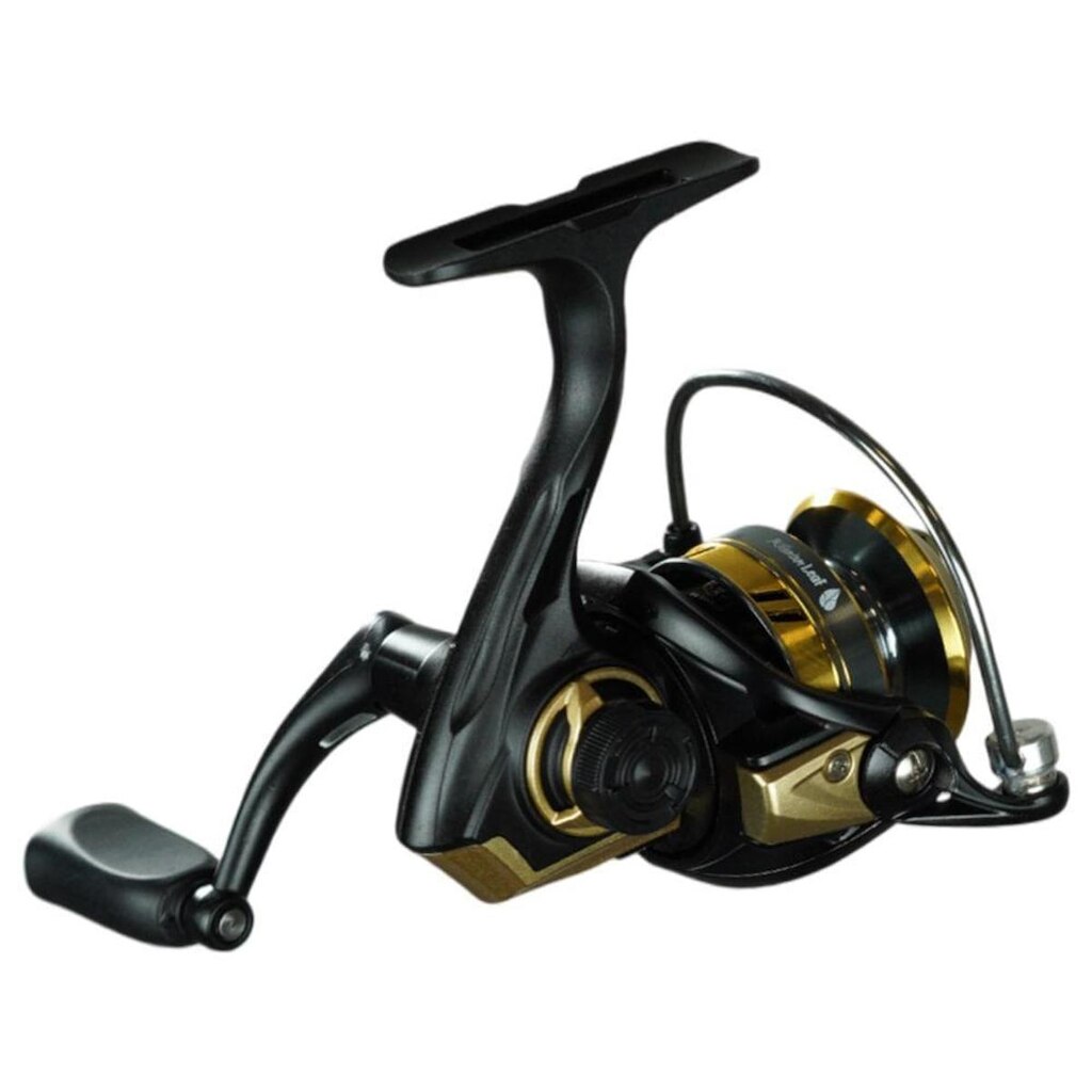 Molinete Millenium LEAF UL 800 Ambidestro, Estrutura de Zinco e Titânio Leve Preto Pesca Brasil