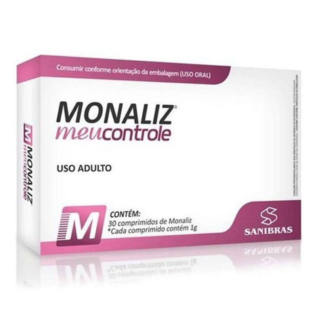 Monaliz Meu Controle 30 comprimidos - Sanibrás