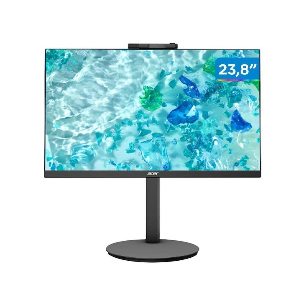 Monitor Acer 23,8" Full HD 120Hz CB242Y IPS LED UM.QB7AA.602 com WEBCAM
