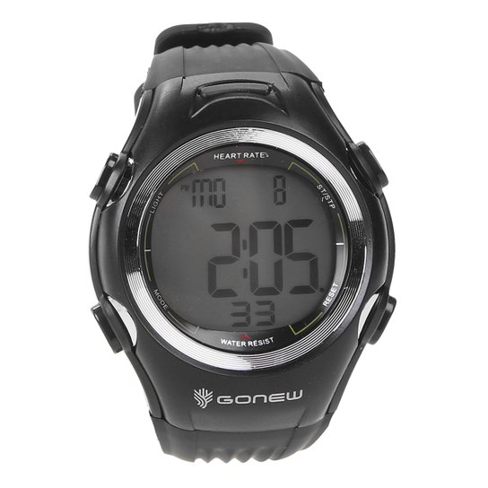 Monitor Cardíaco Gonew Speed - Preto Menor preço em Monitor Cardíaco Gonew Speed - Preto