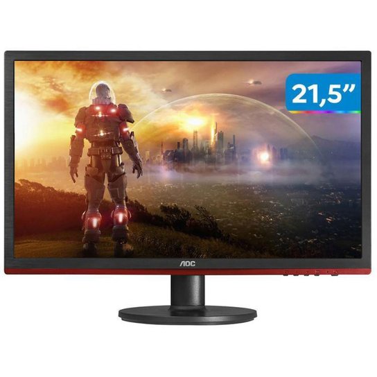 Monitor Gamer AOC Speed G2260VWQ6 21,5” LED - Preto