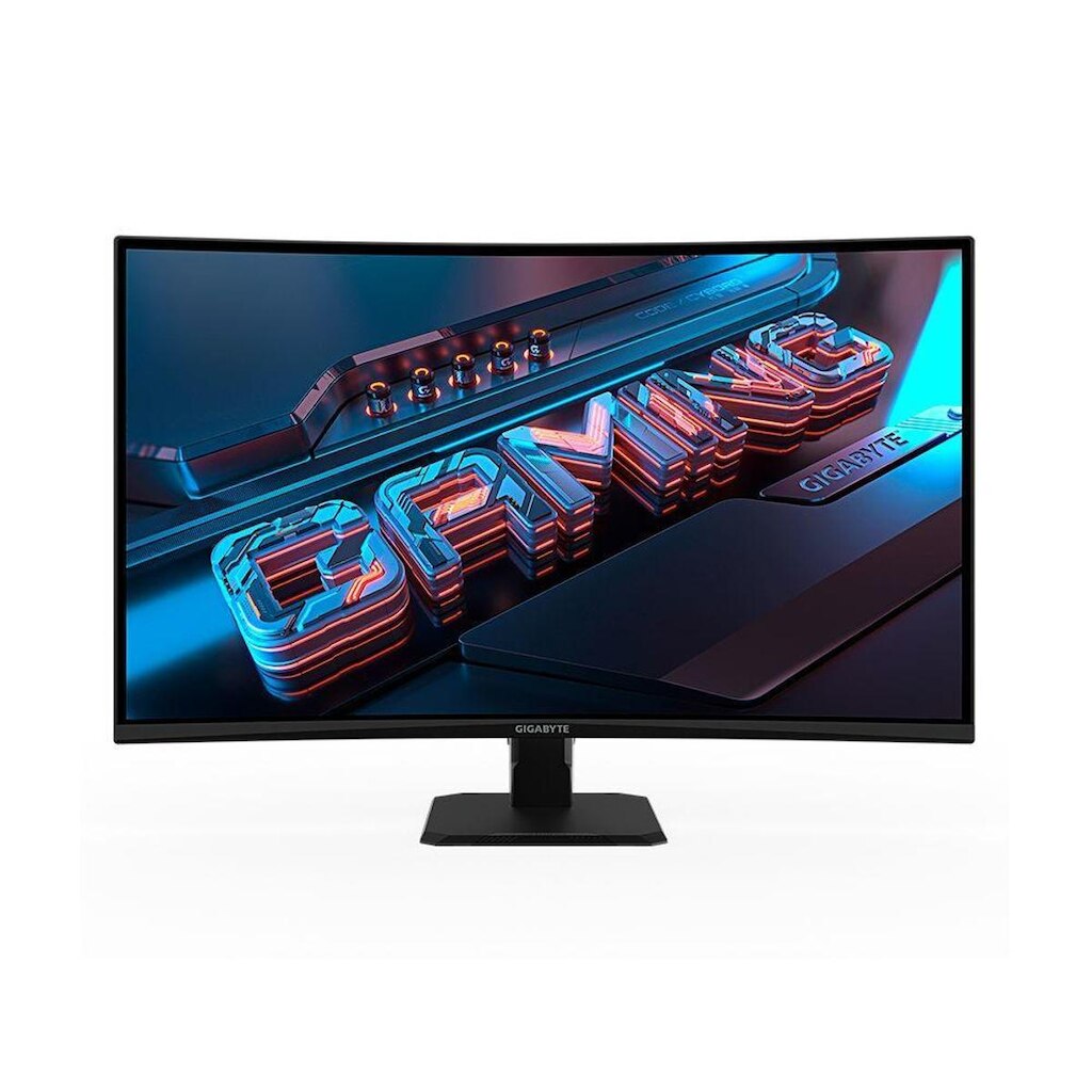 Monitor Gamer Gigabyte GS32QCA 32” 1440p 180Hz Curvo Preto