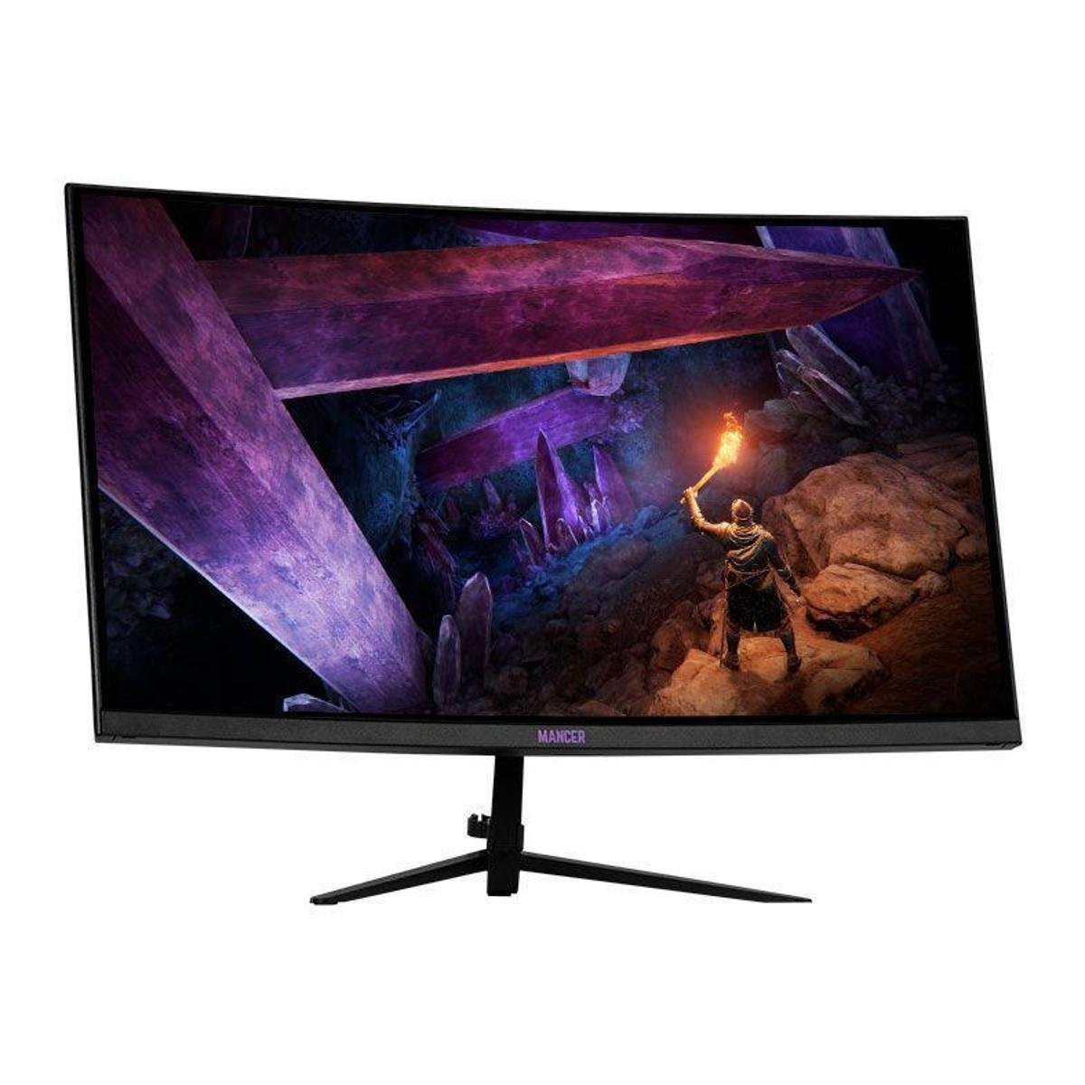 Monitor Gamer Mancer Valak, 23.6 Pol VA,Curvo,FHD,1ms,180Hz,FreeSync e