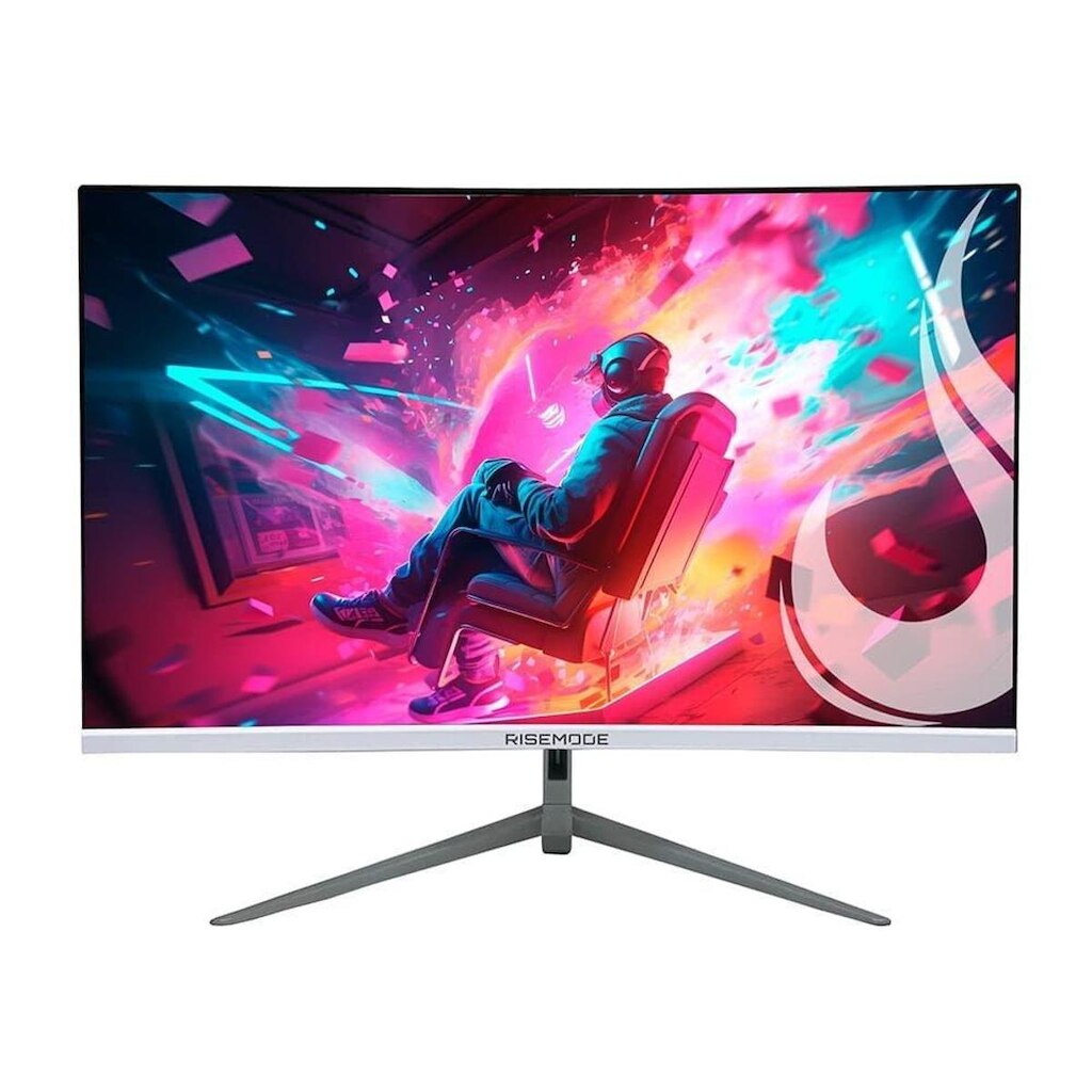 Monitor Gamer Rise Mode 24", FHD, Curvo, 100Hz, 5ms, IPS, HDMI e VGA, sRGB 99% RM-MOG-24C100FH
