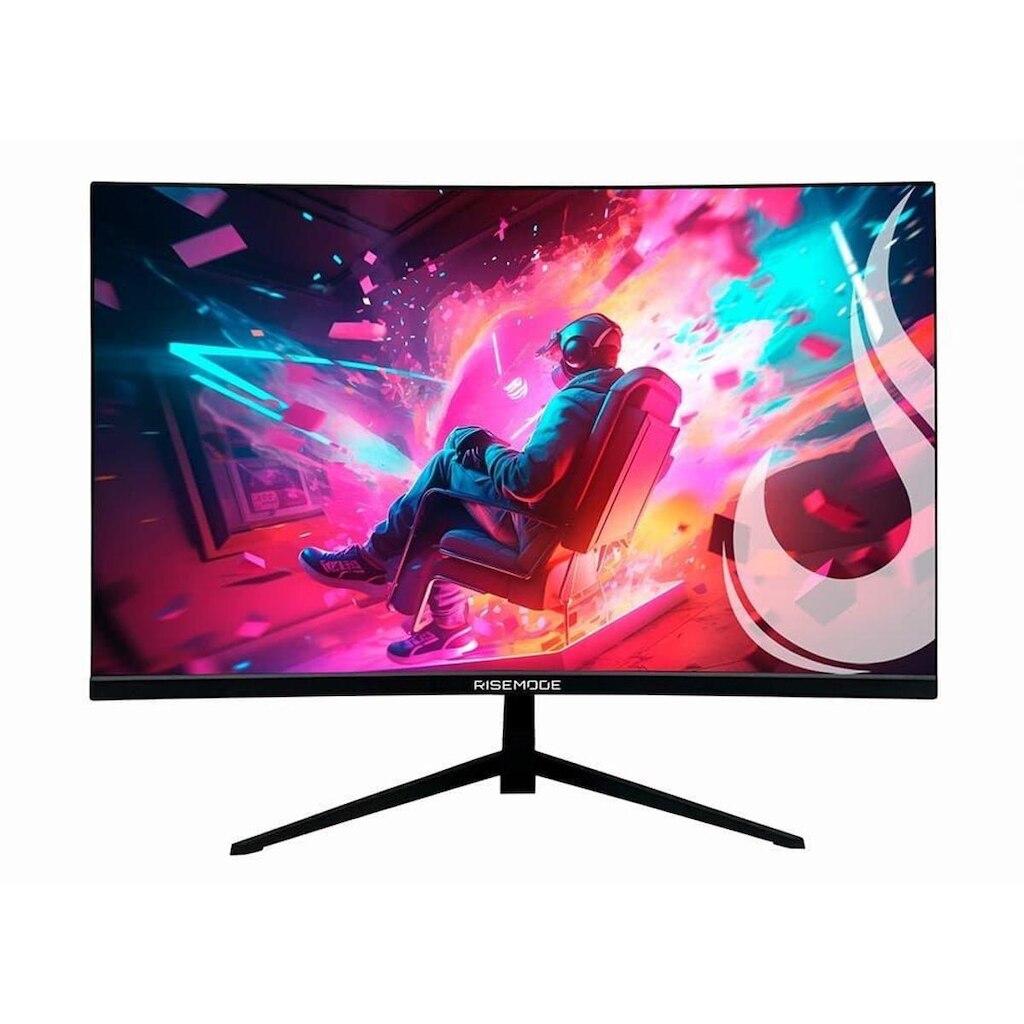 Monitor Gamer Rise Mode 27", FHD, 100Hz, 5ms, IPS, HDMI e VGA, sRGB 99%,- RM-MOG-27F100FH-B