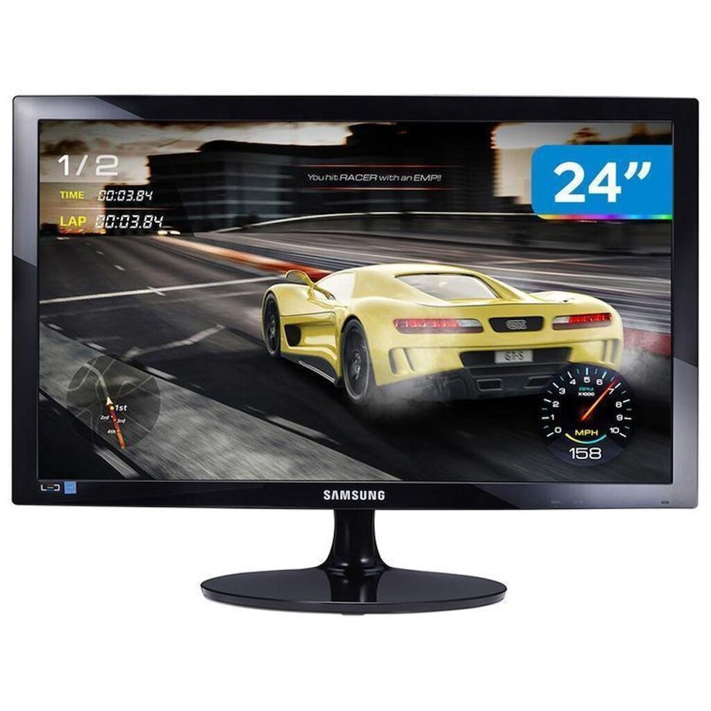 Monitor Gamer Samsung S24D332H 24” LED Full HD - HDMI 75Hz 1ms