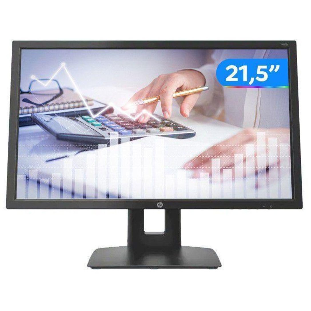 Monitor para PC HP V22B 21,5” LED IPS Widescreen Preto Netshoes