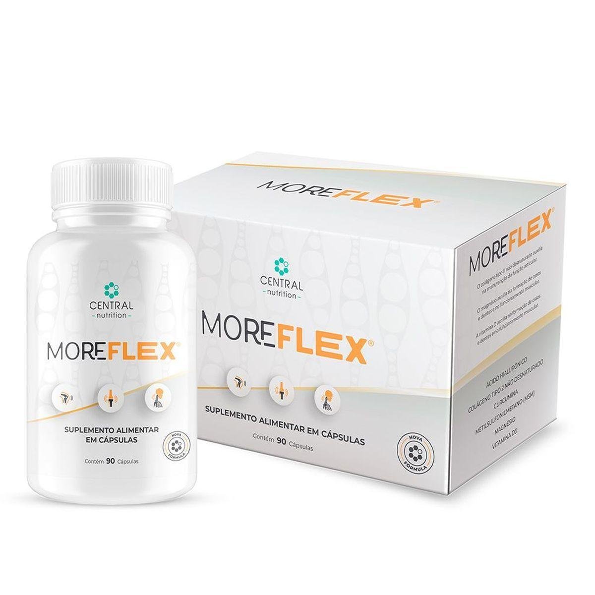 MoreFlex - 90 Cápsulas - Central Nutrition