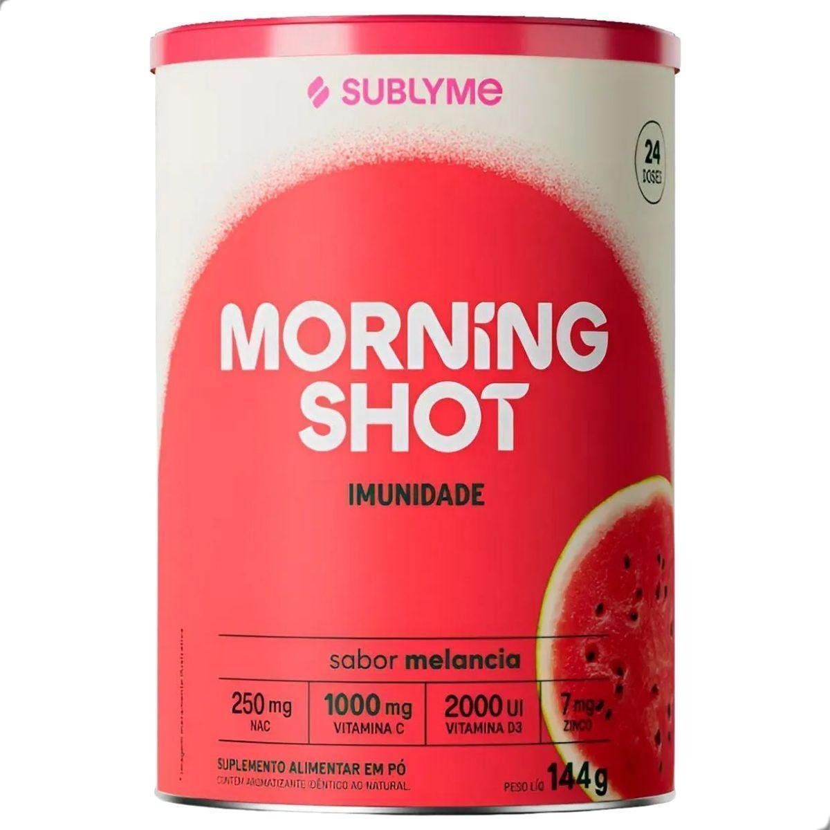Morning Shot Imunidade 24 Doses 144g Sublyme