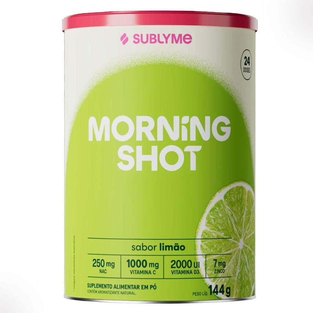 Morning Shot Imunidade 24 Doses 144g Sublyme